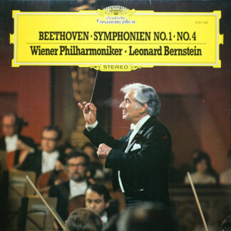 Beethoven* – Wiener Philharmoniker · Leonard Bernstein - Symphonie No. 1 · No. 4 (LP)