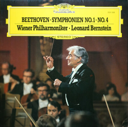 Beethoven* – Wiener Philharmoniker · Leonard Bernstein - Symphonie No. 1 · No. 4 (LP)