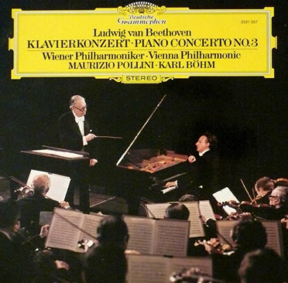 Ludwig van Beethoven - Vienna Philharmonic*, Karl Böhm, Maurizio Pollini - Piano Concerto No.3 (LP)