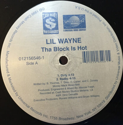 Lil Wayne - The Block Is Hot (12")