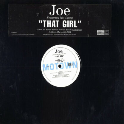 Joe - That Girl (12", Promo)