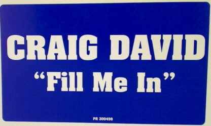 Craig David - Fill Me In (12", Promo)