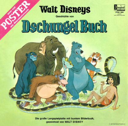 Walt Disney - Dschungel Buch (LP, Gat)
