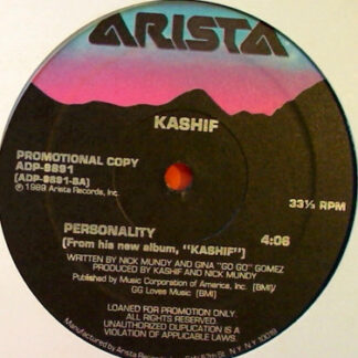 Kashif - Personality (12", Promo)