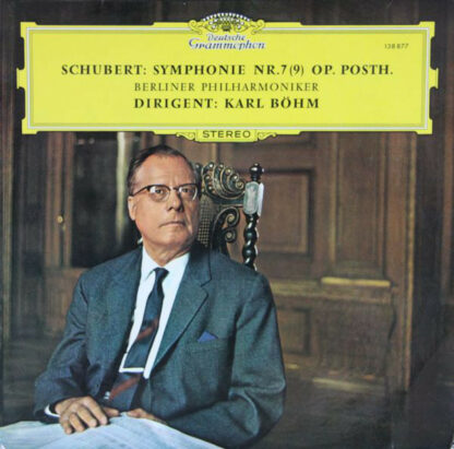 Schubert*, Berliner Philharmoniker, Karl Böhm - Symphonie Nr. 7 (9) Op. Posth. (LP, RE)