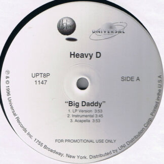 Heavy D - Big Daddy (12", Promo)