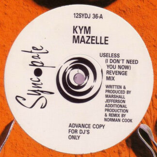 Kym Mazelle - Useless (I Don't Need You Now) (12", Promo)