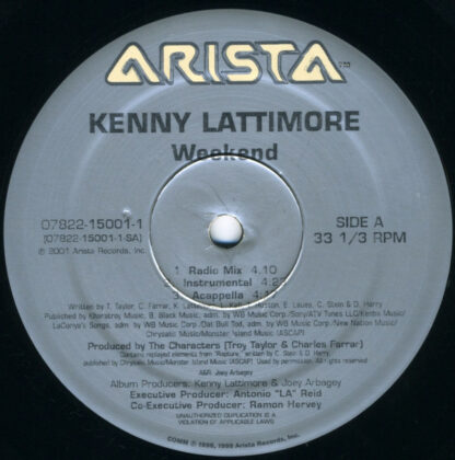 Kenny Lattimore - Weekend (12")