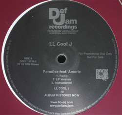 LL Cool J - Paradise (12", Promo)