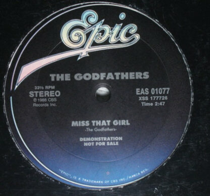 The Godfathers - Cause I Said So (12", Promo)