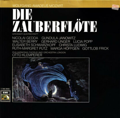 Wolfgang Amadeus Mozart - Die Zauberflöte (Grosser Querschnitt) (LP)