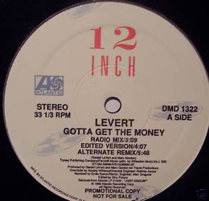 Levert - Gotta Get The Money (12", Promo)