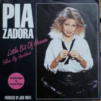Pia Zadora - Little Bit Of Heaven (7", Single, Red)