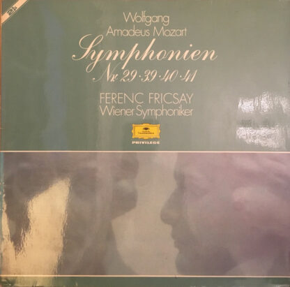 Wolfgang Amadeus Mozart, Ferenc Fricsay, Wiener Symphoniker - Symphonien Nr. 29-39-40-41 (2xLP)