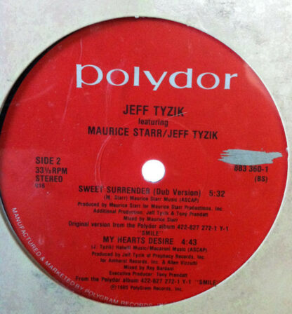 Jeff Tyzik Featuring Maurice Starr - Sweet Surrender (12", Promo)