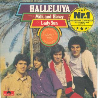 Milk And Honey - Halleluya b/w Lady Sun (7", Single, RP)