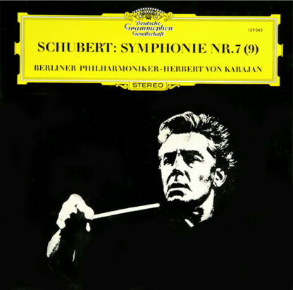 Schubert* - Berliner Philharmoniker • Herbert von Karajan - Symphonie Nr. 7 (9) (LP, RE)
