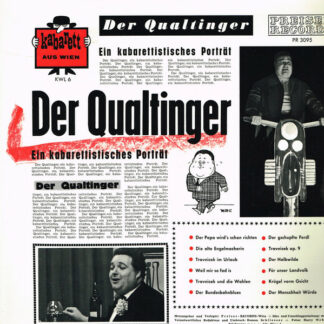 Der Qualtinger* - Ein Kabarettistisches Porträt (LP, Comp, Mono, RP)