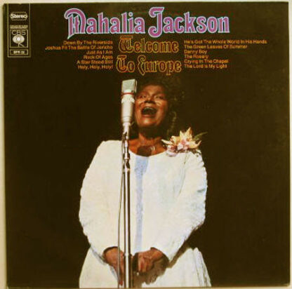 Mahalia Jackson - Welcome To Europe (LP, Comp)