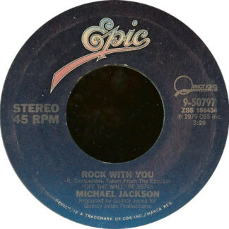 Michael Jackson - Rock With You (7", Single, Styrene, Pit)