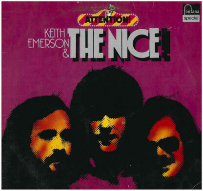 Keith Emerson & The Nice - Attention! Keith Emerson & The Nice (LP, Comp, RE)