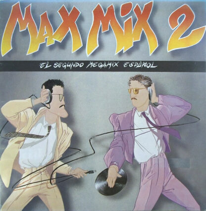 Various - Max Mix 2 (El Segundo Megamix Español) (LP, Mixed, RE, Gat)