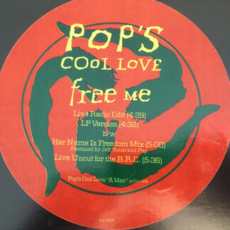 Pop's Cool Love - Free Me (12", Promo)