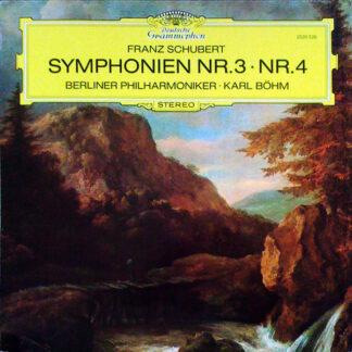 Franz Schubert / Berliner Philharmoniker, Karl Böhm - Symphonien Nr.3 • Nr.4 (LP)
