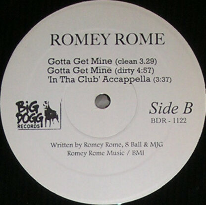 Romey Rome - In Tha Club (12")