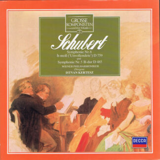Schubert*, Wiener Philharmoniker, Istvan Kertesz* - Symphonie Nr. 8 H-moll ('Unvollendete') D 759 Und Symphonie Nr. 5 B-dur D485 (LP)