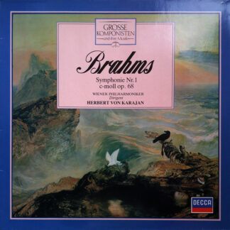Brahms*, Wiener Philharmoniker, Herbert von Karajan - Symphonie Nr. 1 C-moll Op. 68 (LP, RE)