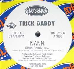 Trick Daddy - Nann (Remix) (12", Promo)
