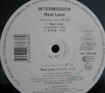 Intermission - Real Love (12")