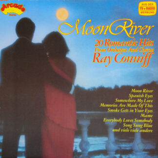 Orchestra And Chorus Ray Conniff* - Moon River (20 Romantic Hits) (LP, Comp)