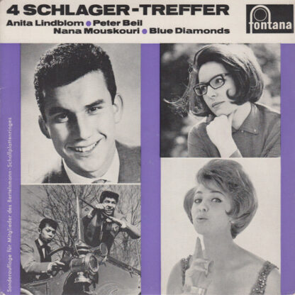 Various - 4 Schlager-Treffer (7", EP, Mono, S/Edition)