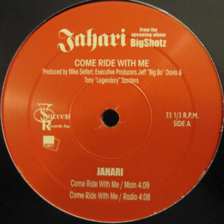 Jahari - Come Ride With Me (12")