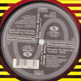 Powersound - Whenever You Want Me (12")