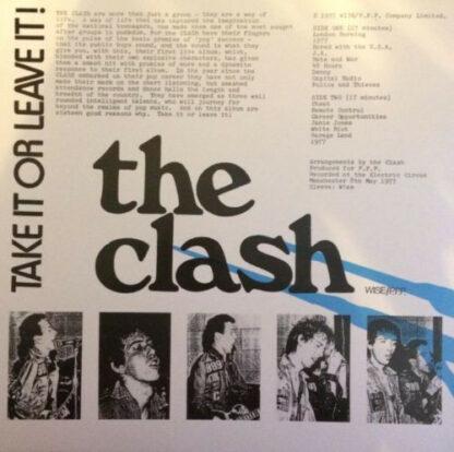The Clash - Take It Or Leave It (LP, Unofficial, Gre)