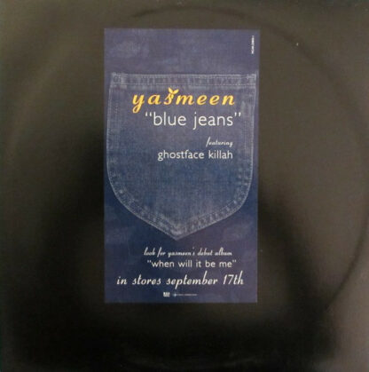 Yasmeen Feat. Ghostface Killah - Blue Jeans (12", Promo, Blu)