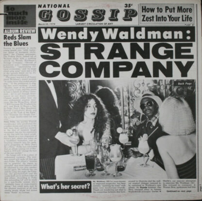 Wendy Waldman - Strange Company (LP, Album, Jac)