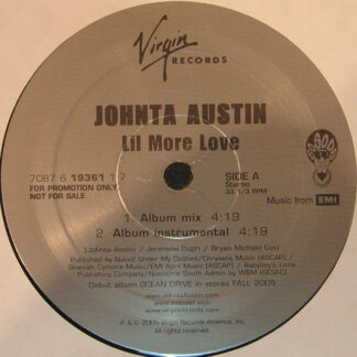 Johnta Austin - Lil More Love (12", Promo)