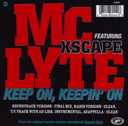 MC Lyte - Keep On, Keepin' On (12")