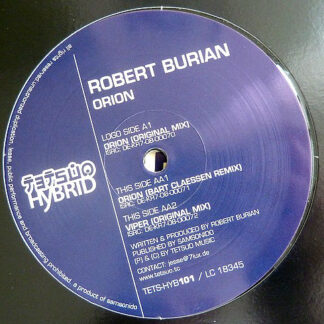Robert Burian - Orion (12")