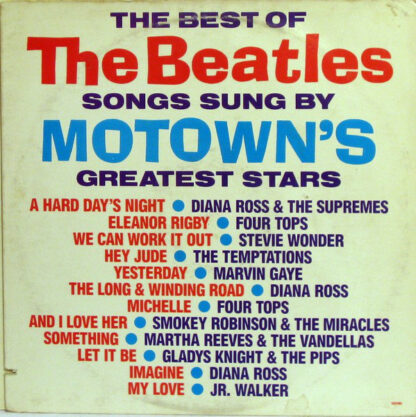 Various - The Best Of The Beatles Songs Sung By Motown's Greatest Stars (LP, Comp)