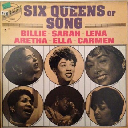 Various - Six Queens Of Song - Billie, Sarah, Lena, Aretha, Ella, Carmen (LP, Comp)