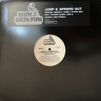 Miri Ben-Ari Feat. Fatman Scoop, Zion & Lennox*, Pitbull - Jump & Spread Out (12", Promo, Whi)