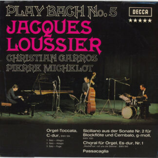 Jacques Loussier Trio - Play Bach 5 (LP)