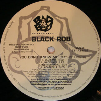 Black Rob - You Don't Know Me (12", Promo)