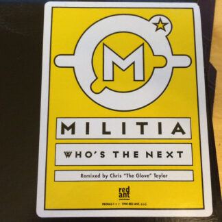 Militia (5) - Who's The Next (12", Promo)