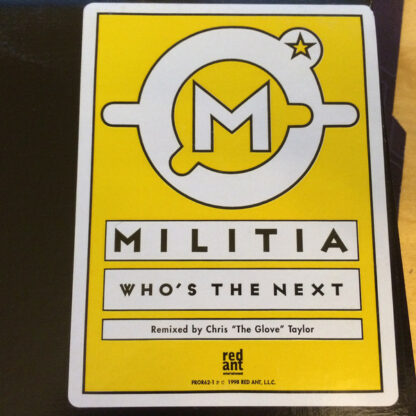 Militia (5) - Who's The Next (12", Promo)